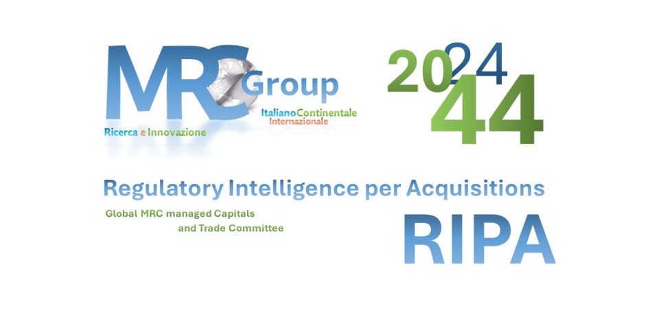 <b>Regulatory Intelligence per Acquisitions Global MRC Meeting</b>